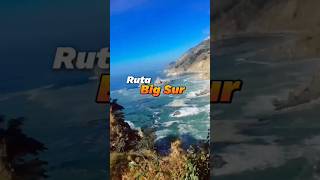 La carretera más SALVAJE del mundo 🚗🌊 #shortsviral #bigsur #viajes #lifestyle