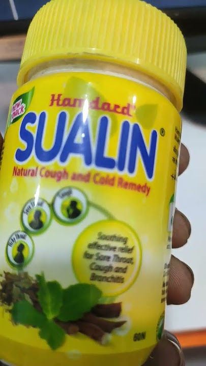 #hamdard SUALIN NATURAL COUGH & COLD REMEDY.