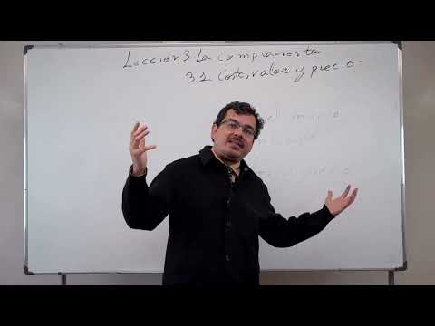 LECCIÓN 3.1: COSTE, VALOR Y PRECIO
