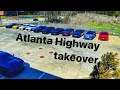 Atlanta Highway takeover #chargerhellcat #392scatpack #392 #Challengerhellcat #Atlanta #Highway #gas