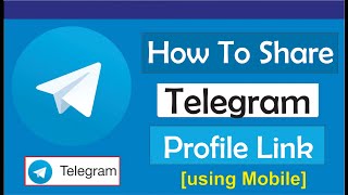 How To Share Telegram Profile Link