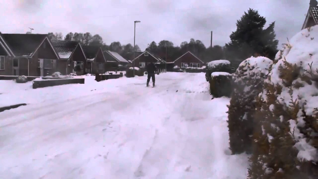 Bild från snömobil