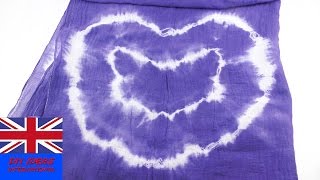 Creative textile painting! DIY batik scarf