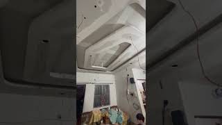 Modern ceiling design that changes the whole room 🔥#viral #shorts#trending#furniture#interiordesign