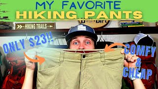 $23 Hiking Pants that Feel Like $100 Pants || I LOVE these Budget Hiking Pants!