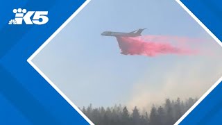 At least 2 structures destroyed by fire near Cle Elum