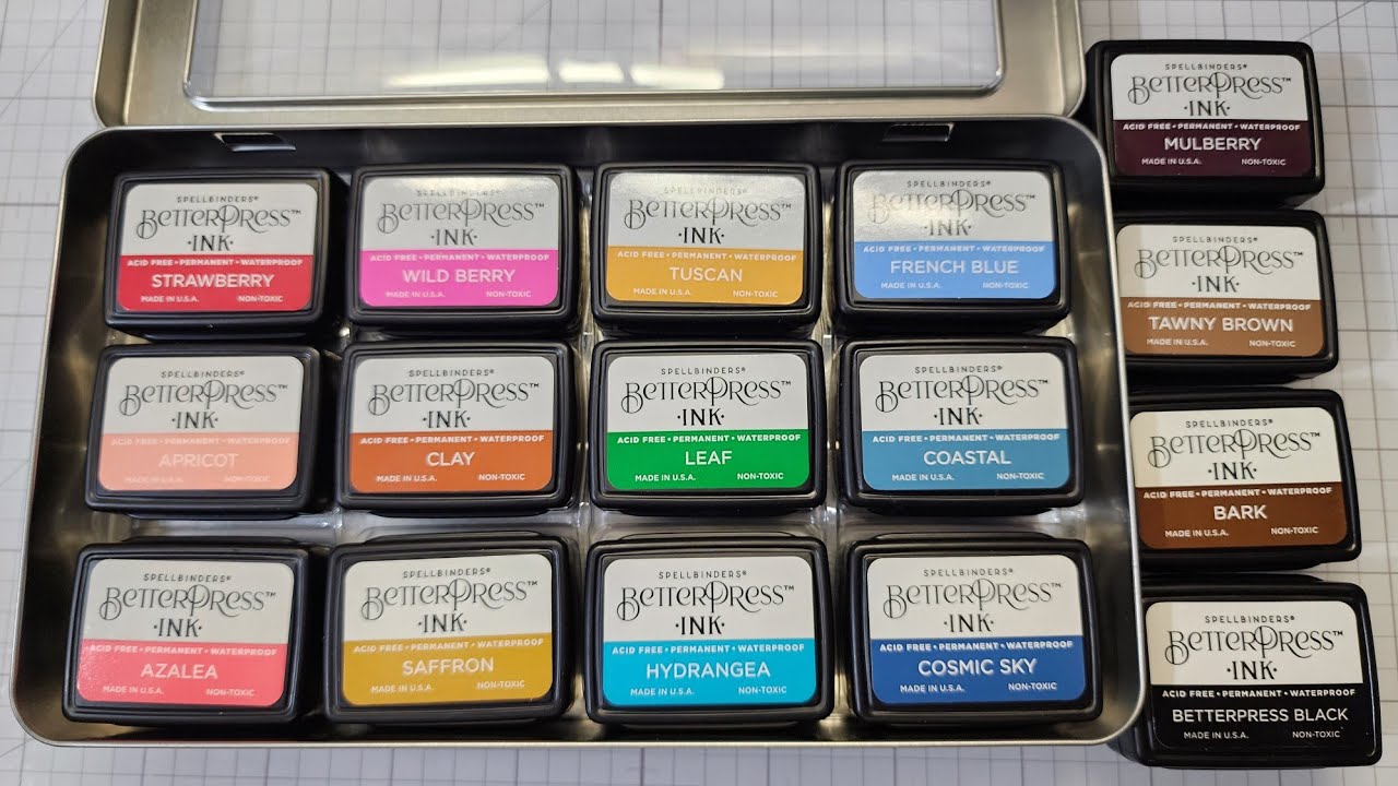 New Betterpress Ink Colors YouTube New Betterpress Ink Colors YouTube