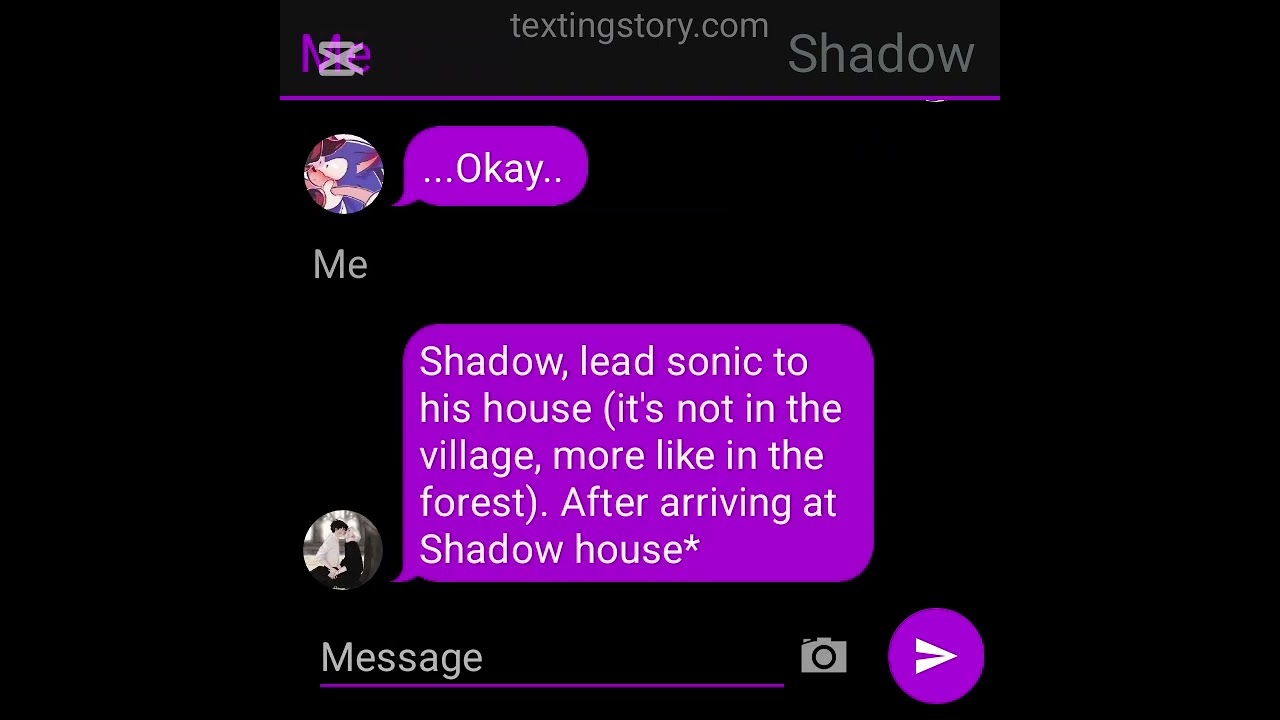 Sonadow●texting story●part1/?
