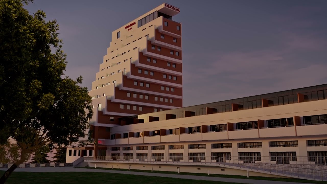 Panorama Resort Hotel - Made with Blender