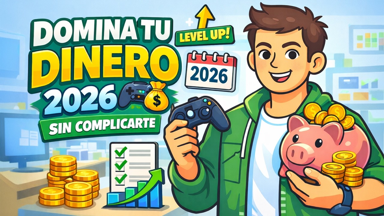 DOMINA tu DINERO en 2026 🎮💰 ORGANIZA, AHORRA y HAZ CRECER tu PLATA (SIN COMPLICARTE)