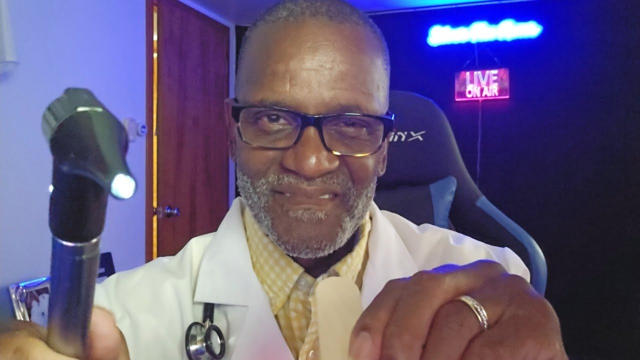 ASMR Ear Nose And Throat Doctor Exam | Personal | Medical Personal Attention 🩺🥼