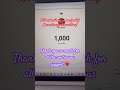 Love your support #1k #love #support #subscribers #thankyou #ytshorts #growth #1ksubscribers