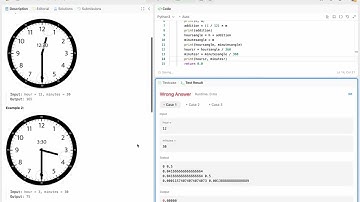 Angle Between Hands of a Clock