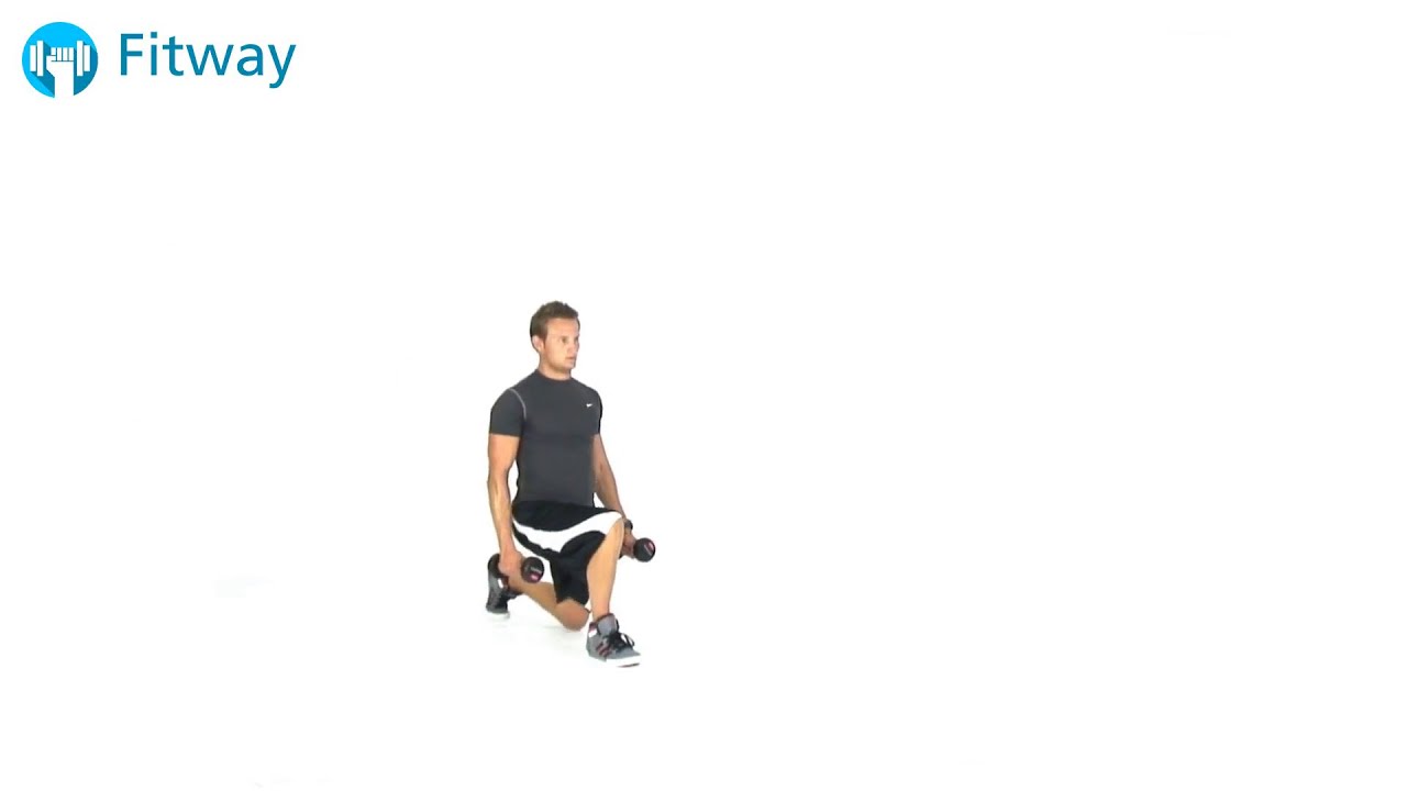 How To Do: Dumbbell Lunge - Walking | Leg Workout Exercise video phone beyonce mp3