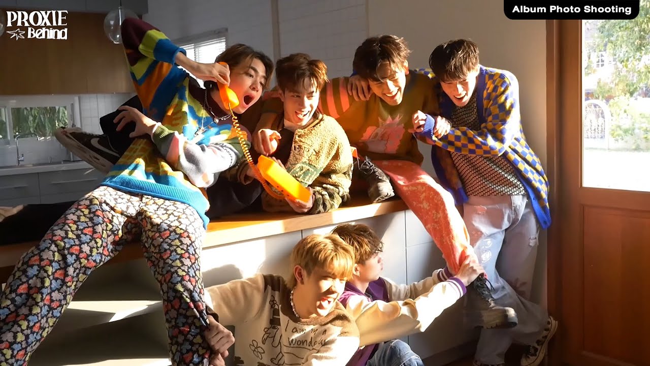[PROXIE Behind] ภาพสวย คนสดใส(?) กับเบื้องหลังการถ่ายภาพในอัลบั้มแรกของพ้อกสี!