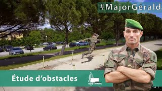 Étude d'obstacles - parcours du combattant du #4RE avec le #MajorGérald