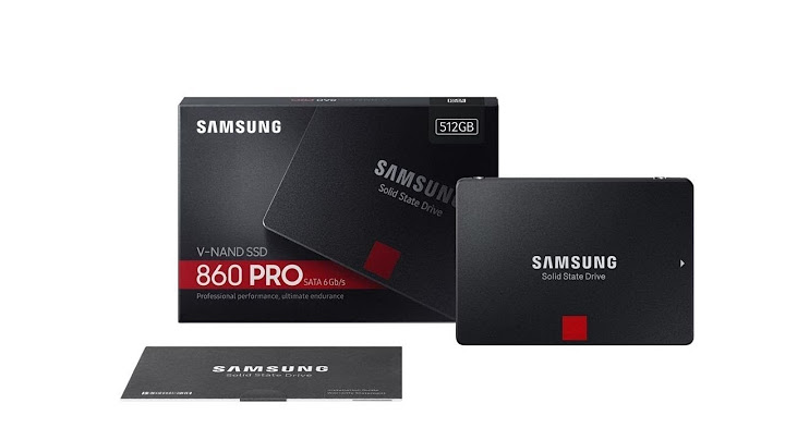 Samsung 860 pro 256gb ssd review năm 2024