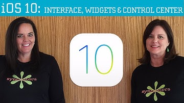 iOS 10 - Interface, Widgets & Control Center