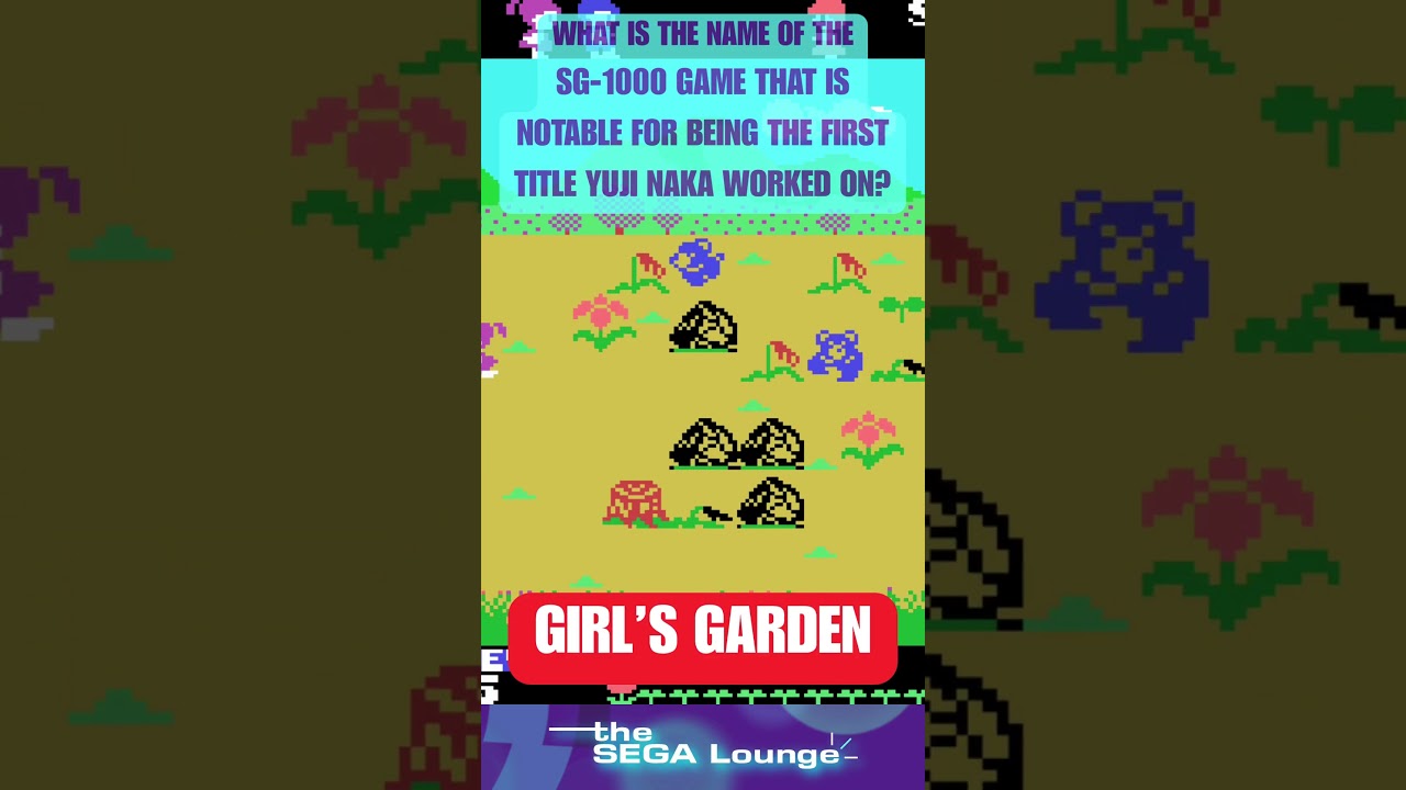 Yuji Naka's first game - Girl's Garden #sega #sg1000 #girlsgarden #segaducation #retrogaming Yuji Naka's first game - Girl's Garden #sega #sg1000 #girlsgarden #segaducation #retrogaming