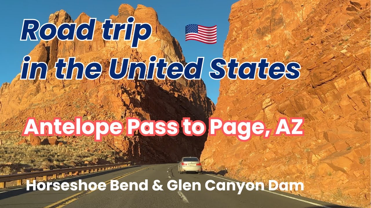 [US Drive] ANTELOPE PASS TO PAGE | US-89 | DRIVING IN  ARIZONA | STUNNING VIEWS