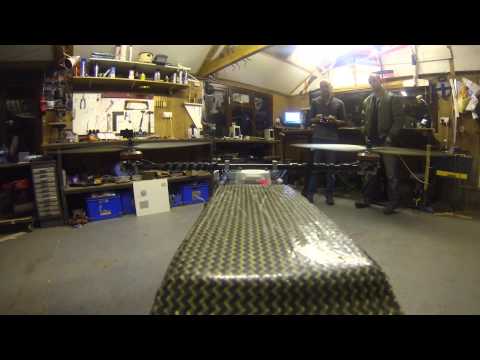 Quadcopter passive yaw thrust vectoring