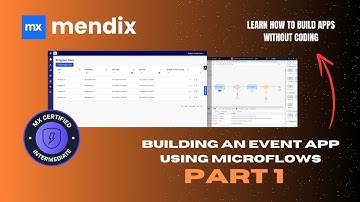 Building an Event App Using Microflows Part 1 | Start Building the Event App