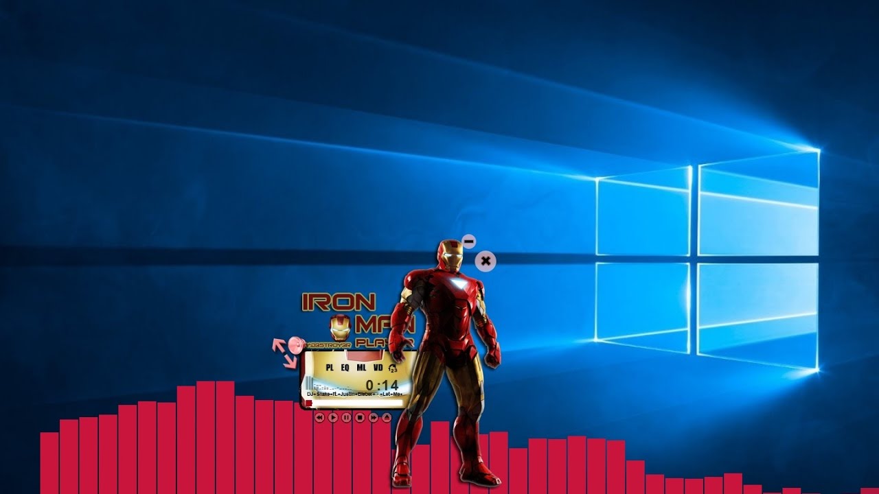 como colocar espectro de audio personalizado no seu pc!!!!