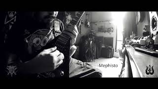 Throne Ov Shiva - Guitar Solo Studio Recording By Mephisto