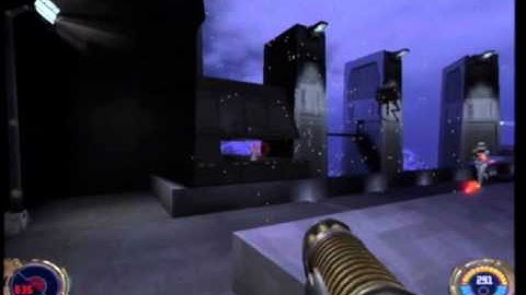 Beta Test Video with Jedi Knight 2 Open Pandora Handheld Demo