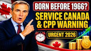 📌 BORN BEFORE 1966 Urgent 2026 Service Canada & CPP Warning (Share With Family!)