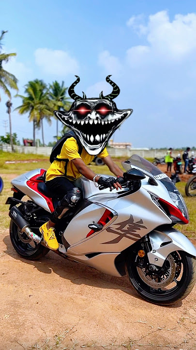 Hayabusa 🥵🚀💥……#superbikes #hayabusa #bunnyhelmet
