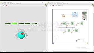 Single Lights By While Loop In Lab View