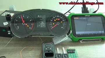 VW NEC 24C64 Dashboard All Keys Lost Programming 201406  By OBDSTAR X300 DP Plus