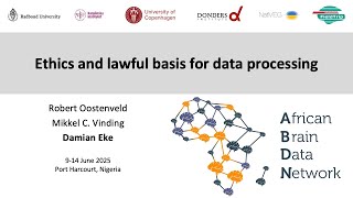 14 -  Ethics and lawful basis for data processing Wealth