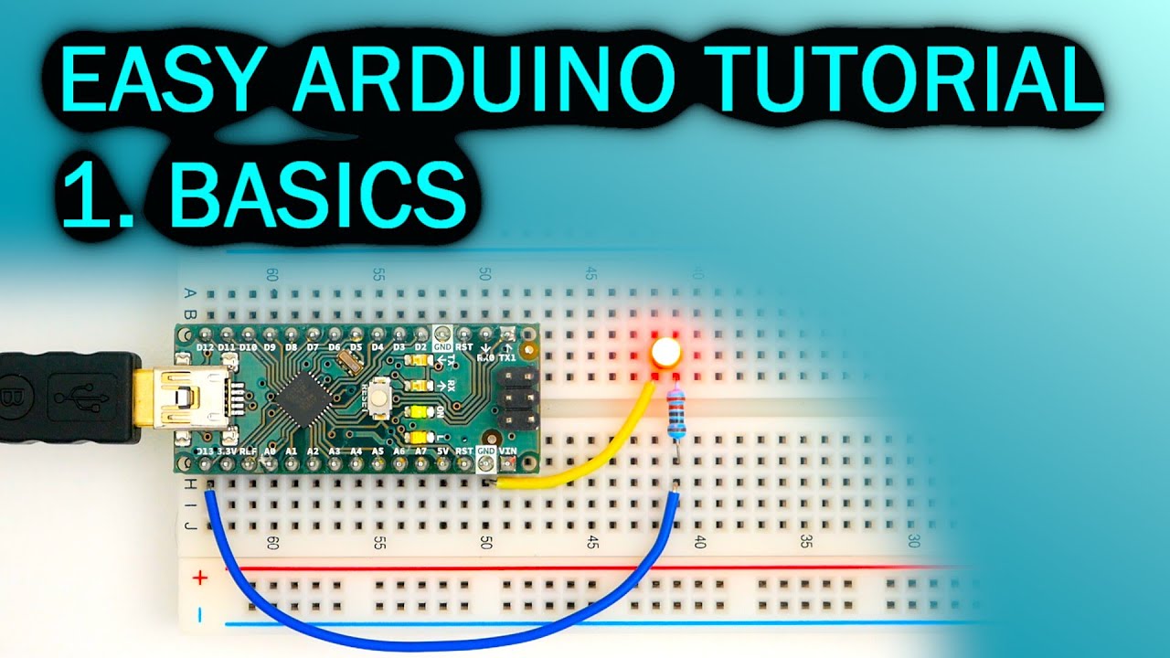 Easy Arduino Tutorial: #1 Basics - YouTube