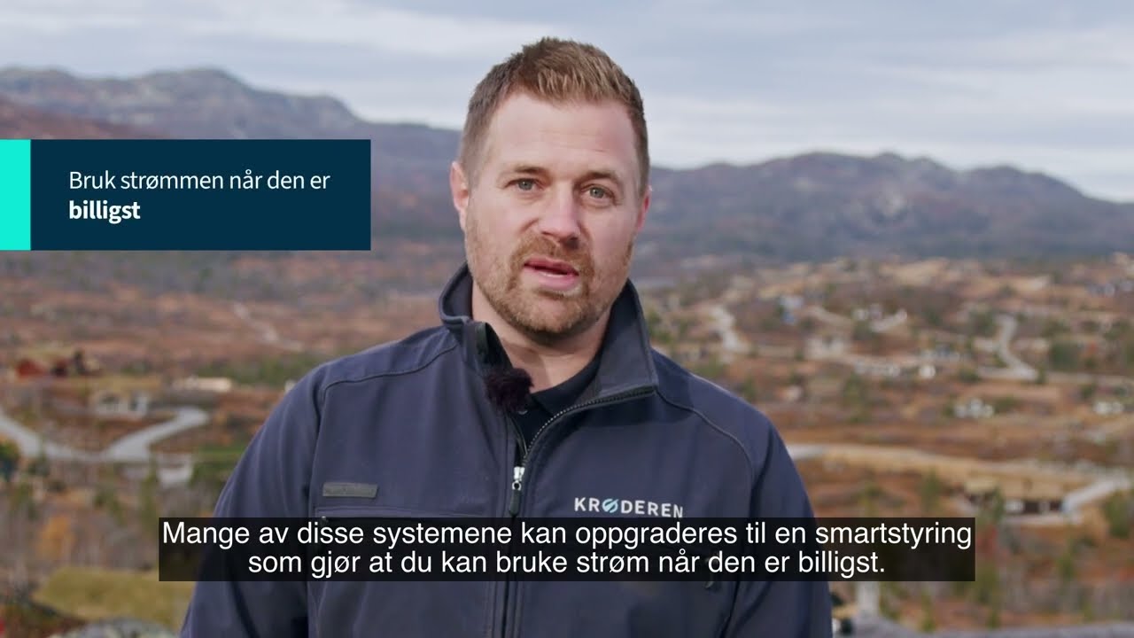 Strømsparing på hytta | Krøderen Elektro