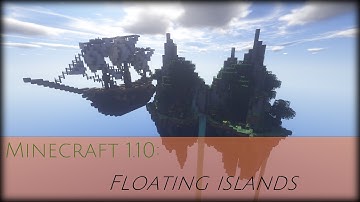 [Minecraft 1.10] FLOATING ISLANDS map (with Download)