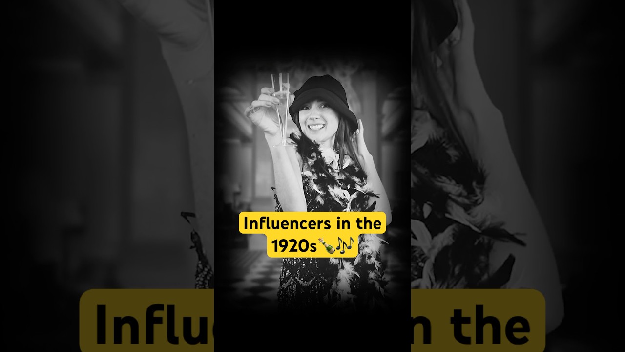 If Influencers Existed in the 1920s 🍾👯‍♀️🎶 