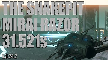 Star Citizen Racing, The Snakepit AC, Mirai Razor, 31.521s