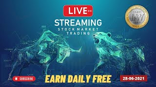 28 June Free Option Trading | Bank nifty live trading | Best Trading Setup | Stock Trading | Deepak