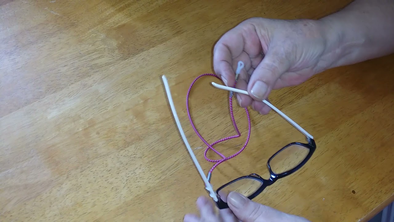 Securing Eye Glasses Strap