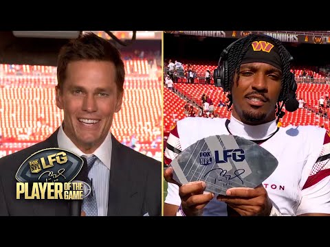 Tom Brady S LFG Player Of The Game Commanders QB Jayden Daniels Week 1 DIGITAL EXCLUSIVE