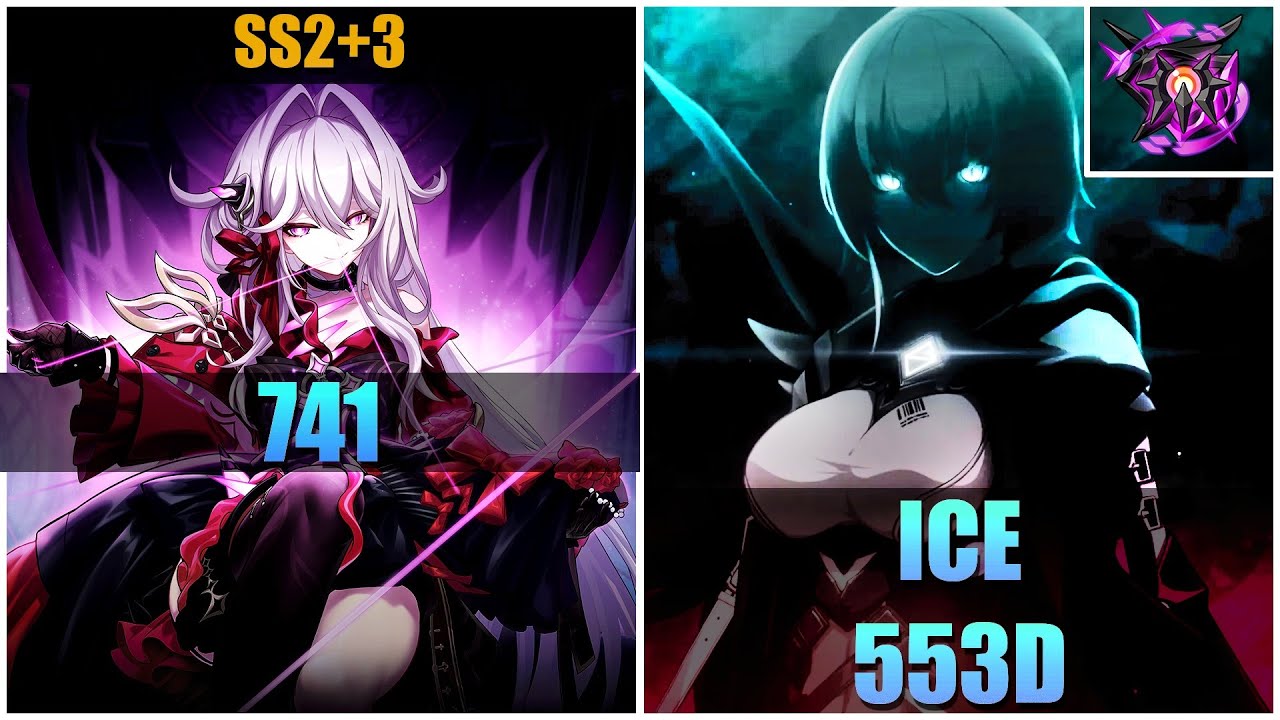 [EU] Nirvana 553D - Raven - Ice 741 Pts | Honkai Impact 3rd 8.6