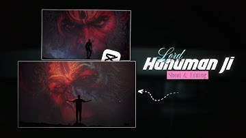 Instagram Trending Lord Hanuman Ji Reels Video Editing | A Complete Tutorial Shoot & Edit In Capcut