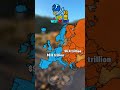 GDP West VS East.Collab with @Lithuanian_Mapping_Official #europe #mapping #geography #map