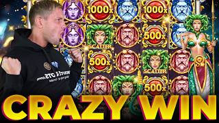 CRAZY BIG WIN SESSION ON GORGON'S LUCK 🐍💰🔥