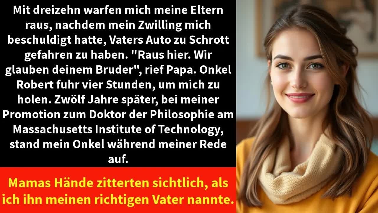 017 Mit dreizehn warfen mich meine Eltern raus, nachdem mein Zwilling mich beschuldigt hatte,