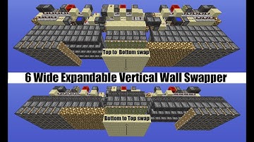 Minecraft - F.U.N. 6 Wide Expandable Vertical Wall Block Swapper (remastered)