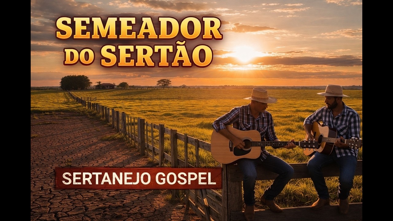 Semeador do Sertão 🌾 | Sertanejo Raiz Gospel Inspirado na Parábola do Semeador