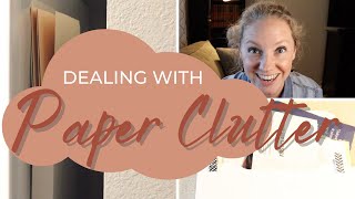 How to Deal with Incoming Paper Clutter | Get Rid of Paper Clutter | Simple Paper Organization
